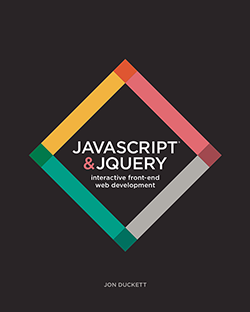 JavaScript and jQuery book cover