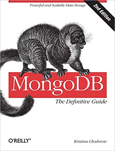 MongoDB The Definitive Guide book cover